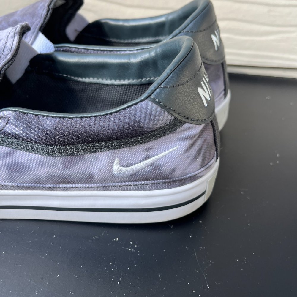 Nike Men's Court Legacy Print Tie-Dye Grey Fog Shoes Sneakers Size 10 - Picture 7 of 13